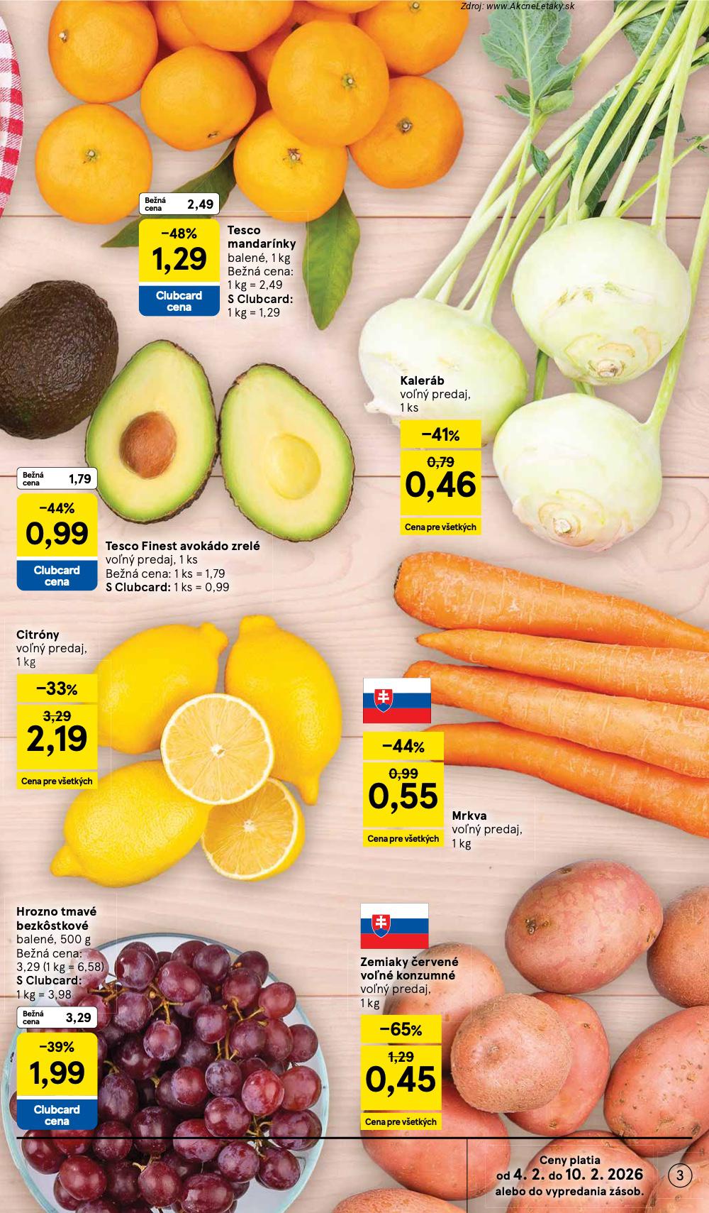 Leták Tesco (4. 2. - 10. 2. 2026) - strana 3 z 23