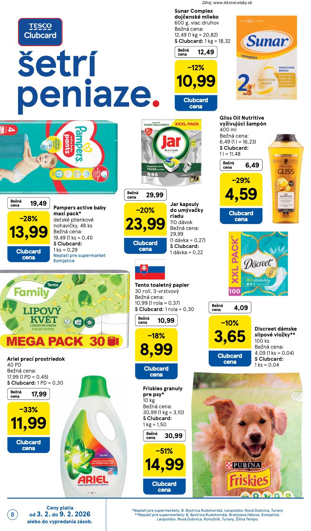 Leták Tesco (4. 2. - 10. 2. 2026) - strana 8 z 23