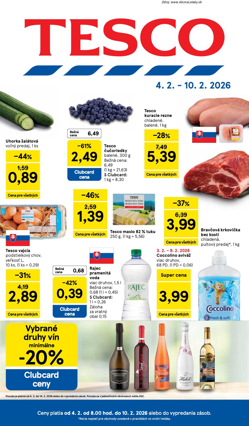 Leták Tesco (4. 2. - 10. 2. 2026) - strana 1 z 36