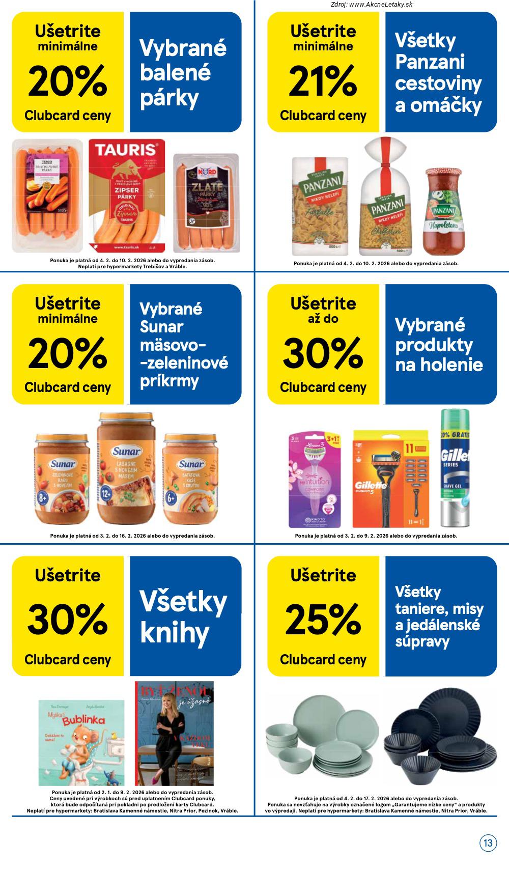 Leták Tesco (4. 2. - 10. 2. 2026) - strana 13 z 36