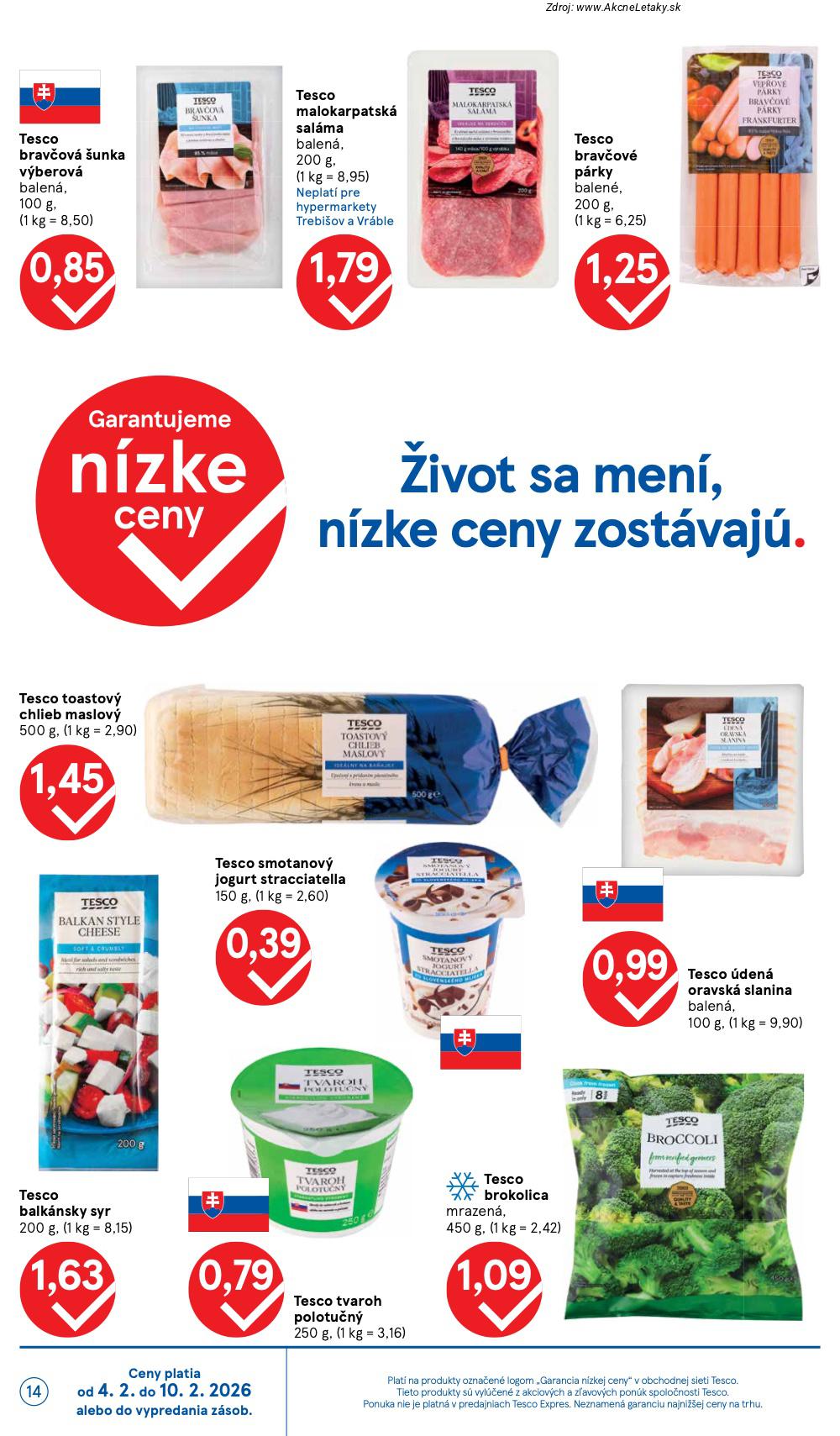 Leták Tesco (4. 2. - 10. 2. 2026) - strana 14 z 36