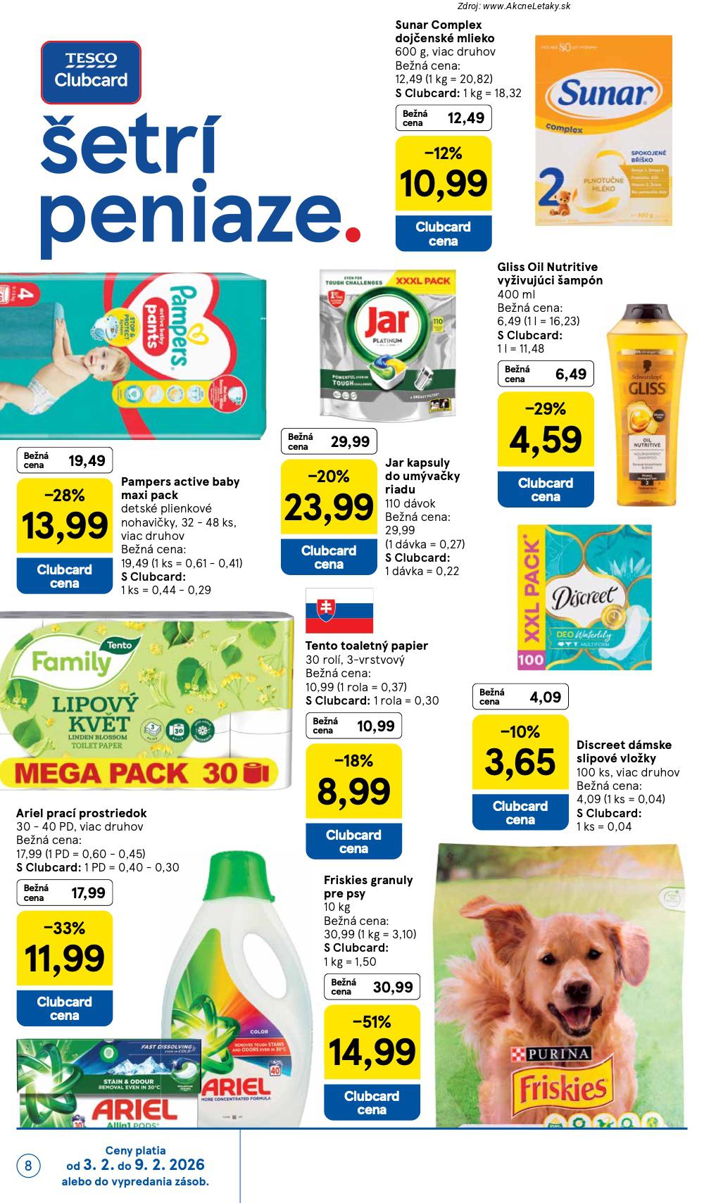 Leták Tesco (4. 2. - 10. 2. 2026) - strana 8 z 36