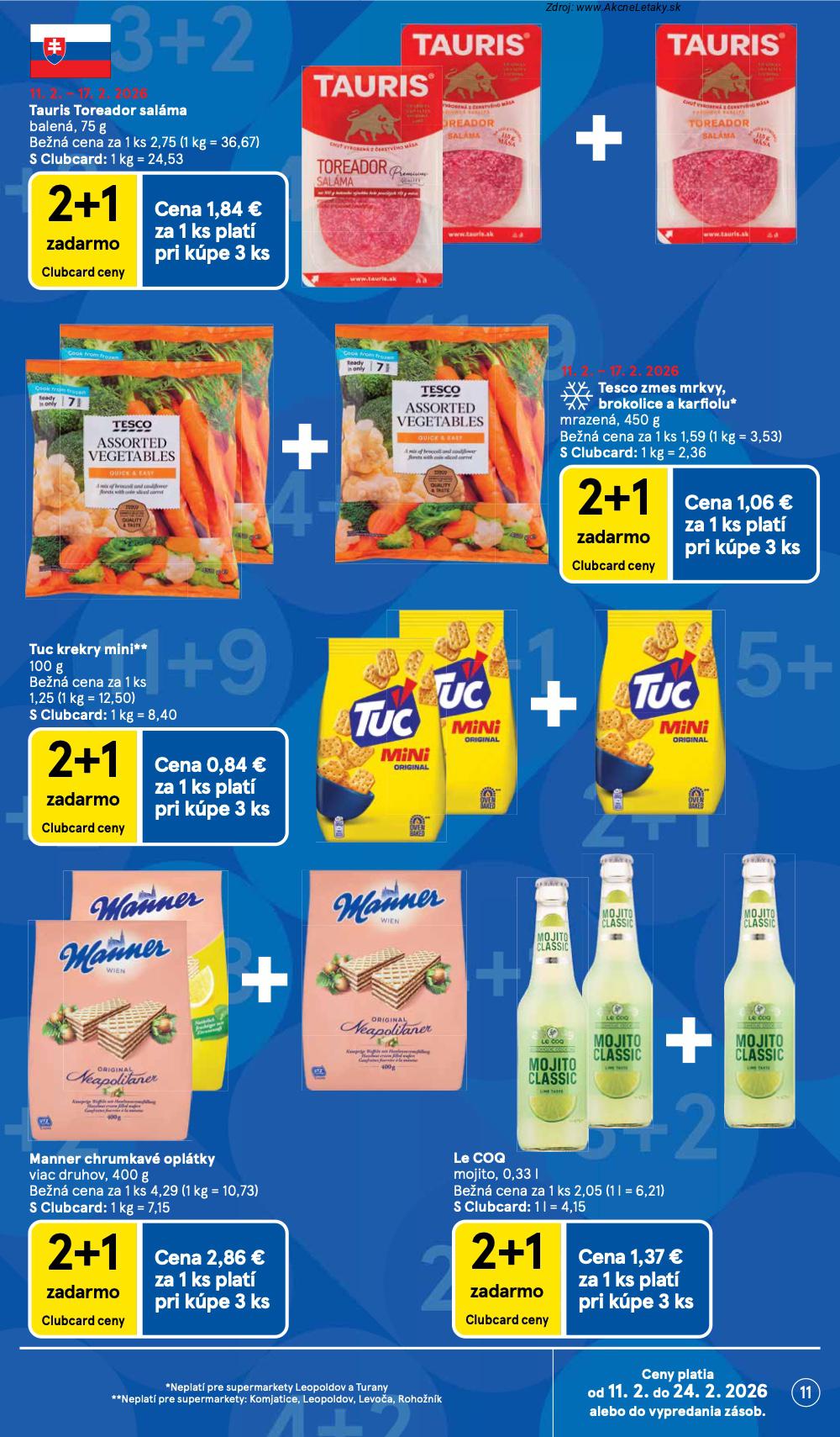 Leták Tesco (11. 2. - 17. 2. 2026) - strana 11 z 29