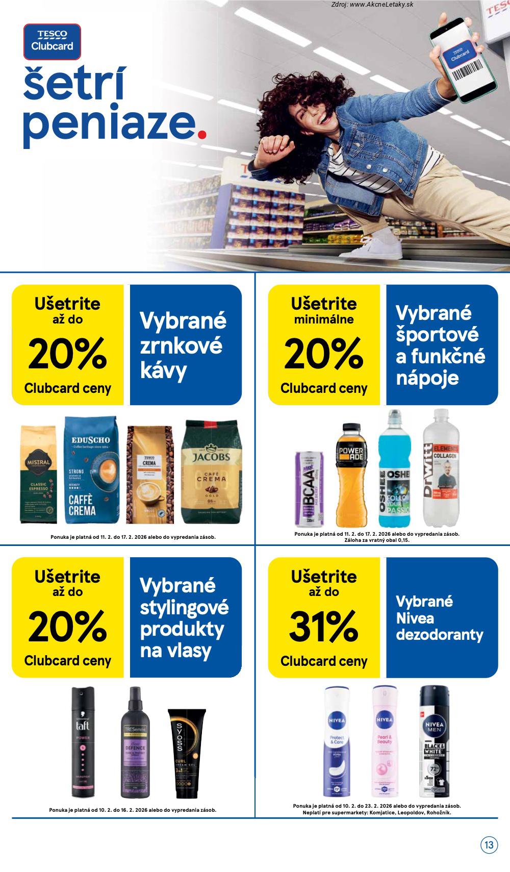 Leták Tesco (11. 2. - 17. 2. 2026) - strana 13 z 29
