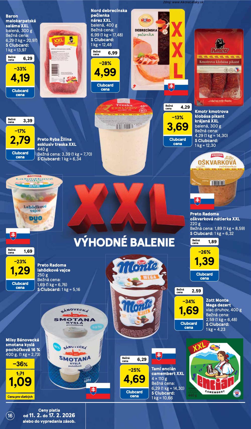 Leták Tesco (11. 2. - 17. 2. 2026) - strana 16 z 29