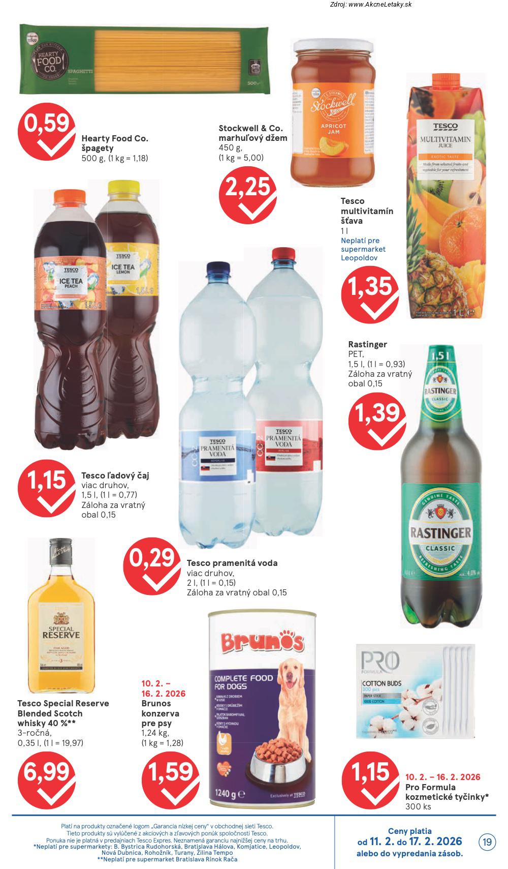 Leták Tesco (11. 2. - 17. 2. 2026) - strana 19 z 29