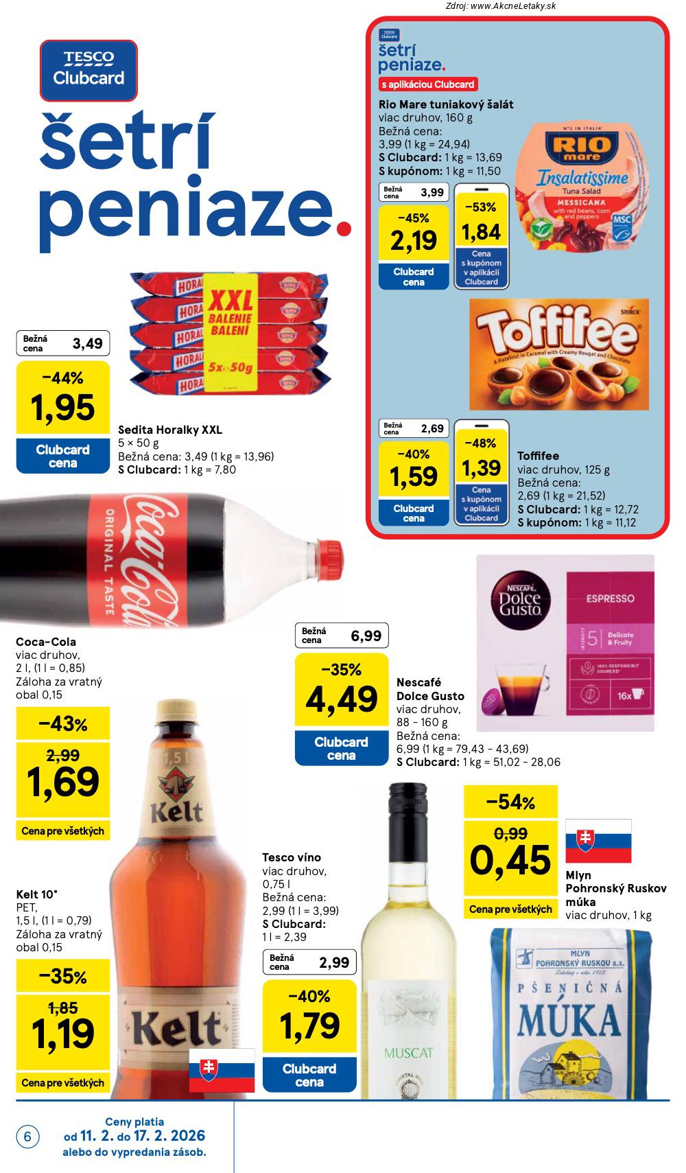 Leták Tesco (11. 2. - 17. 2. 2026) - strana 6 z 29