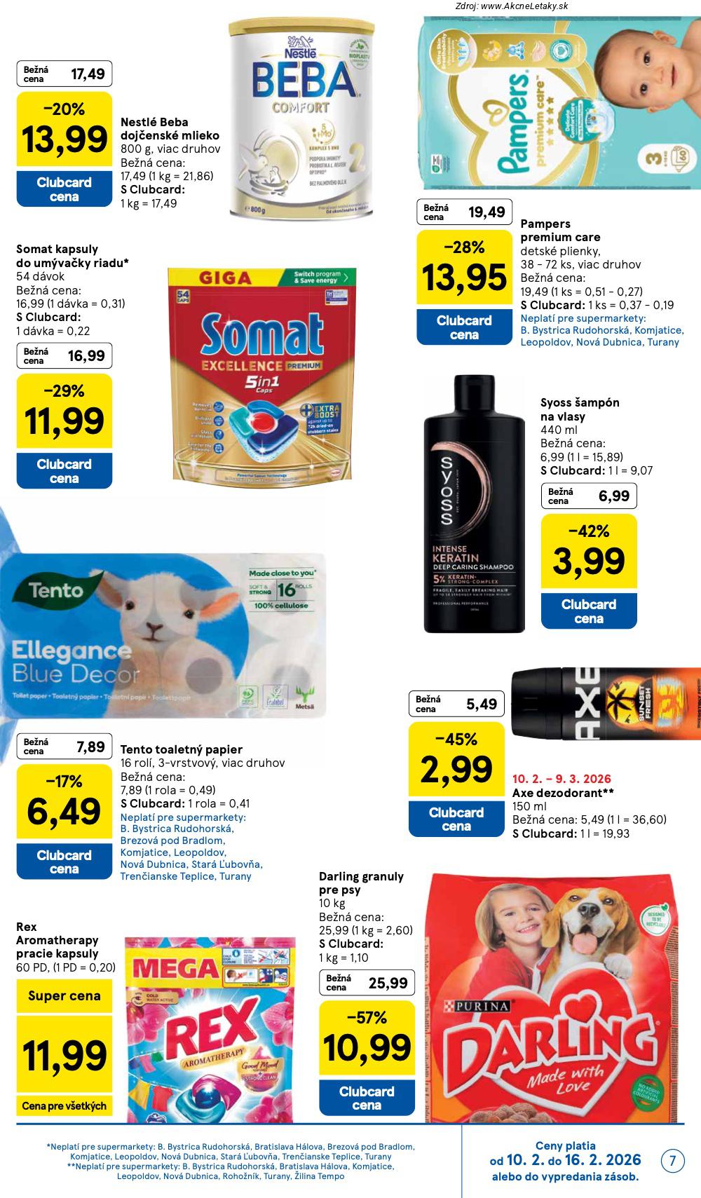 Leták Tesco (11. 2. - 17. 2. 2026) - strana 7 z 29