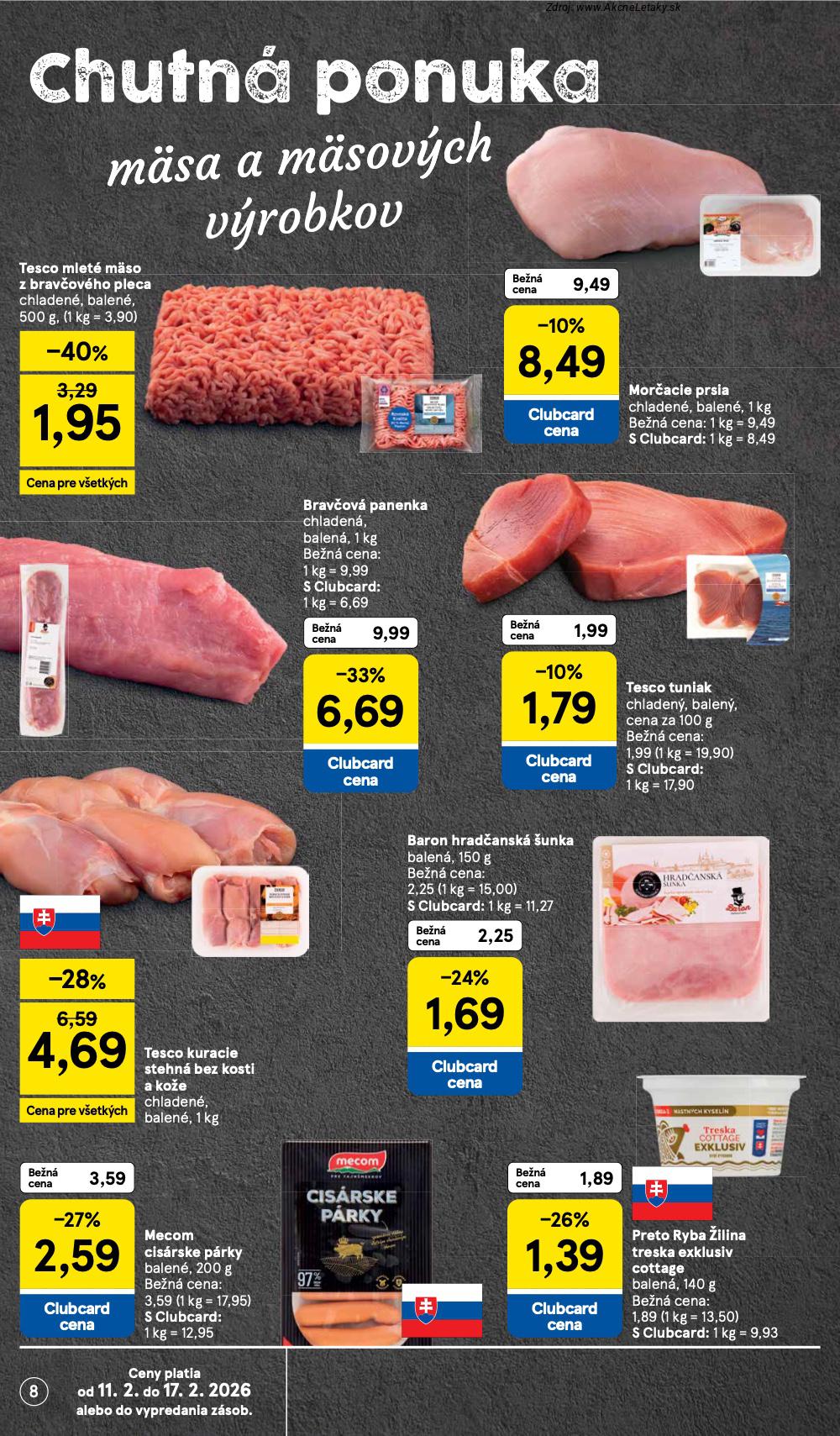 Leták Tesco (11. 2. - 17. 2. 2026) - strana 8 z 29