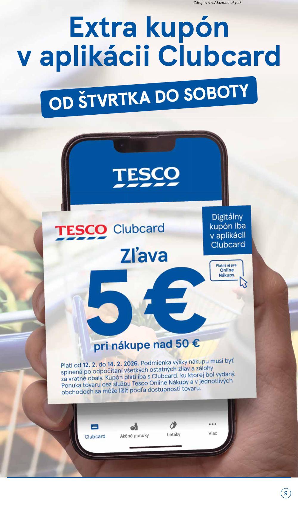 Leták Tesco (11. 2. - 17. 2. 2026) - strana 9 z 29