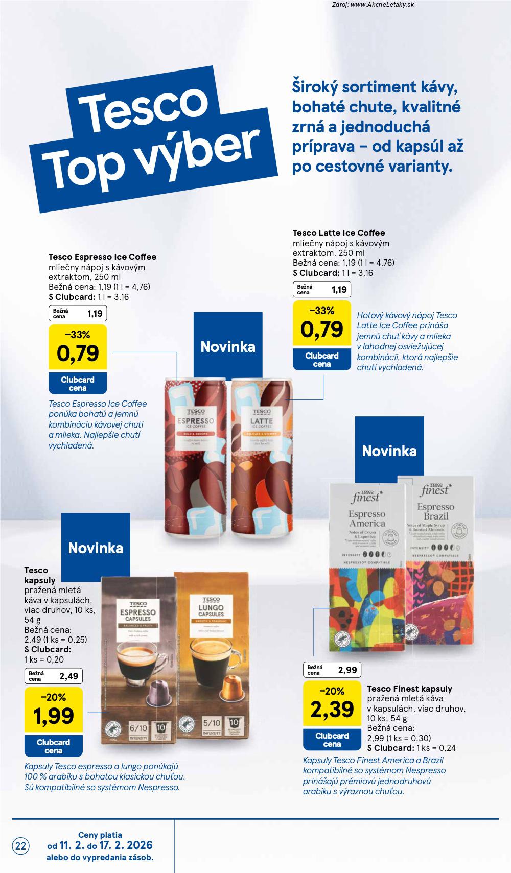 Leták Tesco (11. 2. - 17. 2. 2026) - strana 22 z 46