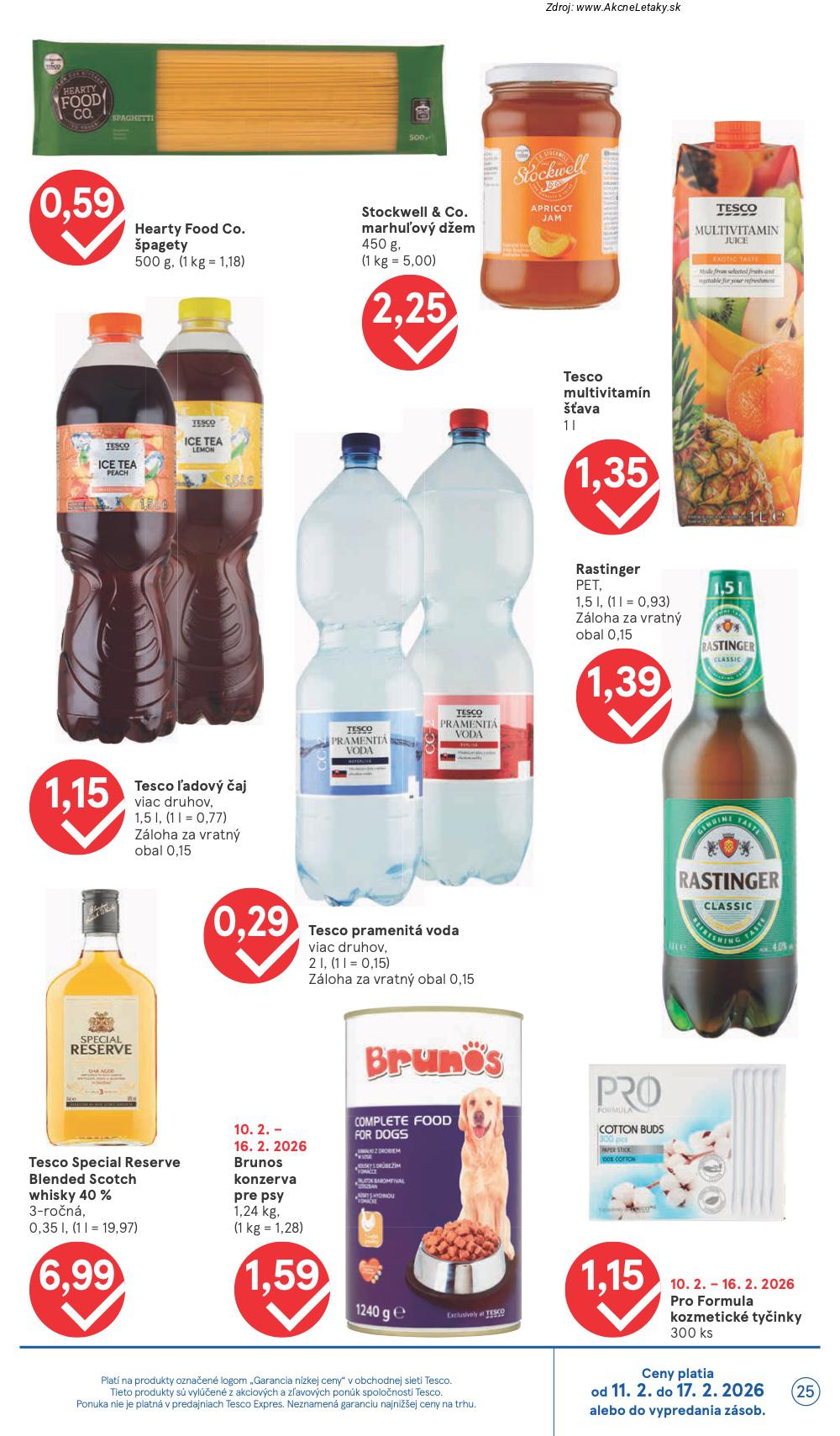 Leták Tesco (11. 2. - 17. 2. 2026) - strana 25 z 46