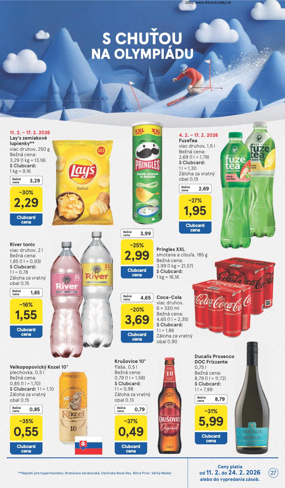 Leták Tesco (11. 2. - 17. 2. 2026) - strana 27 z 46