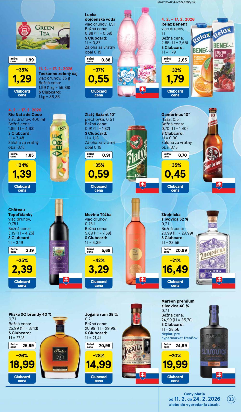 Leták Tesco (11. 2. - 17. 2. 2026) - strana 33 z 46