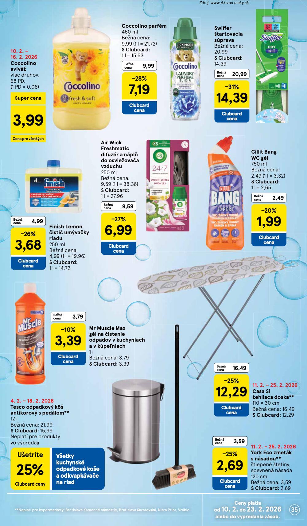 Leták Tesco (11. 2. - 17. 2. 2026) - strana 35 z 46