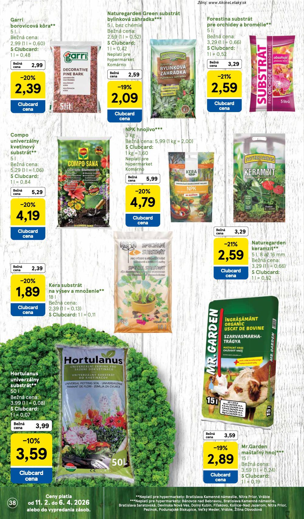 Leták Tesco (11. 2. - 17. 2. 2026) - strana 38 z 46