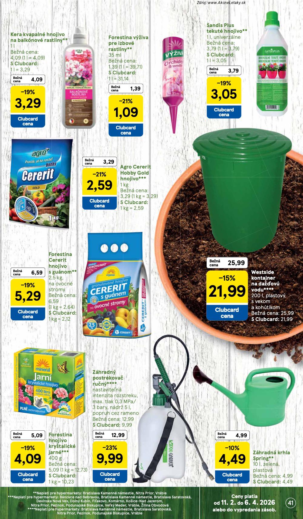 Leták Tesco (11. 2. - 17. 2. 2026) - strana 41 z 46