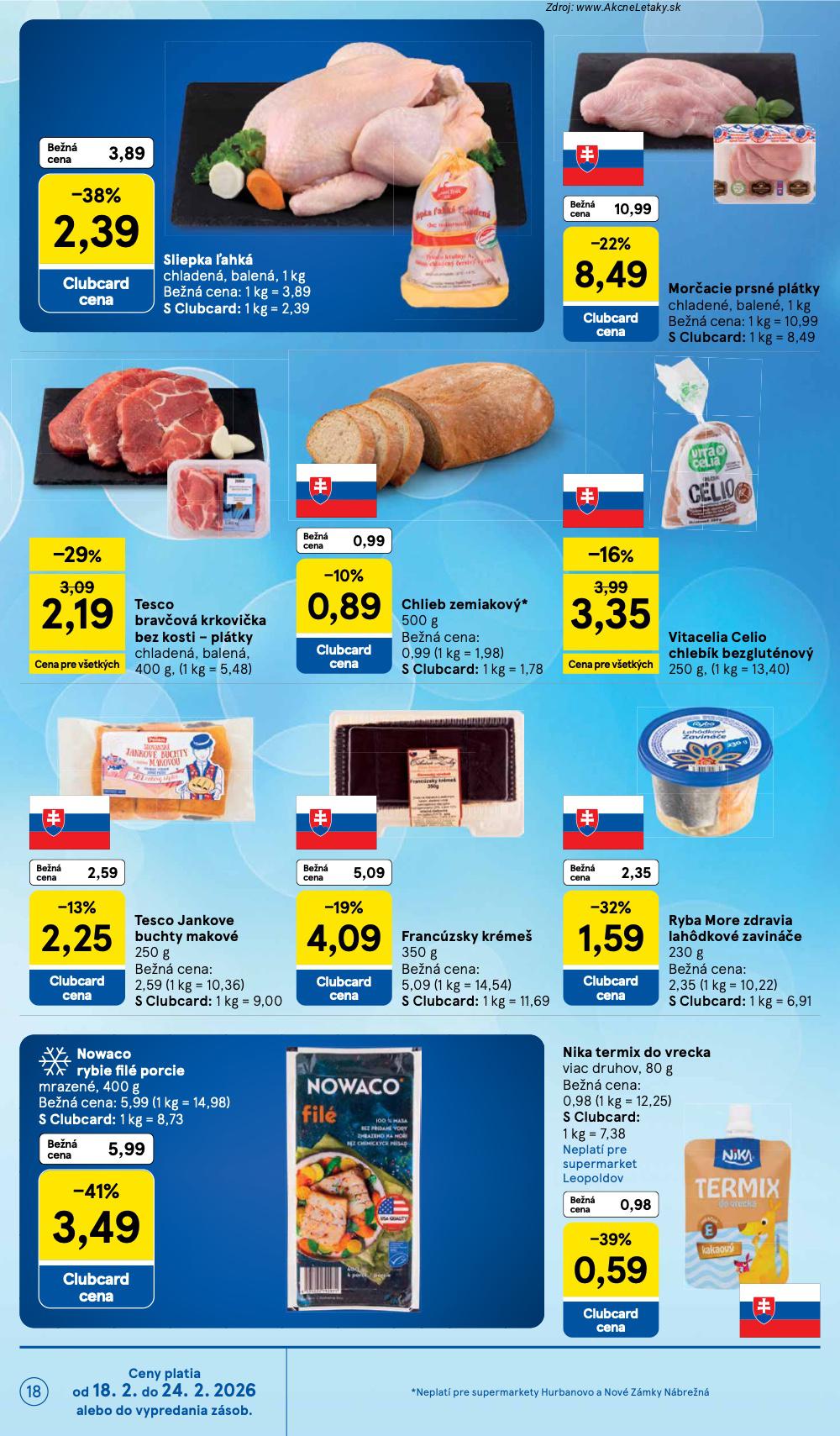 Leták Tesco (18. 2. - 24. 2. 2026) - strana 18 z 26
