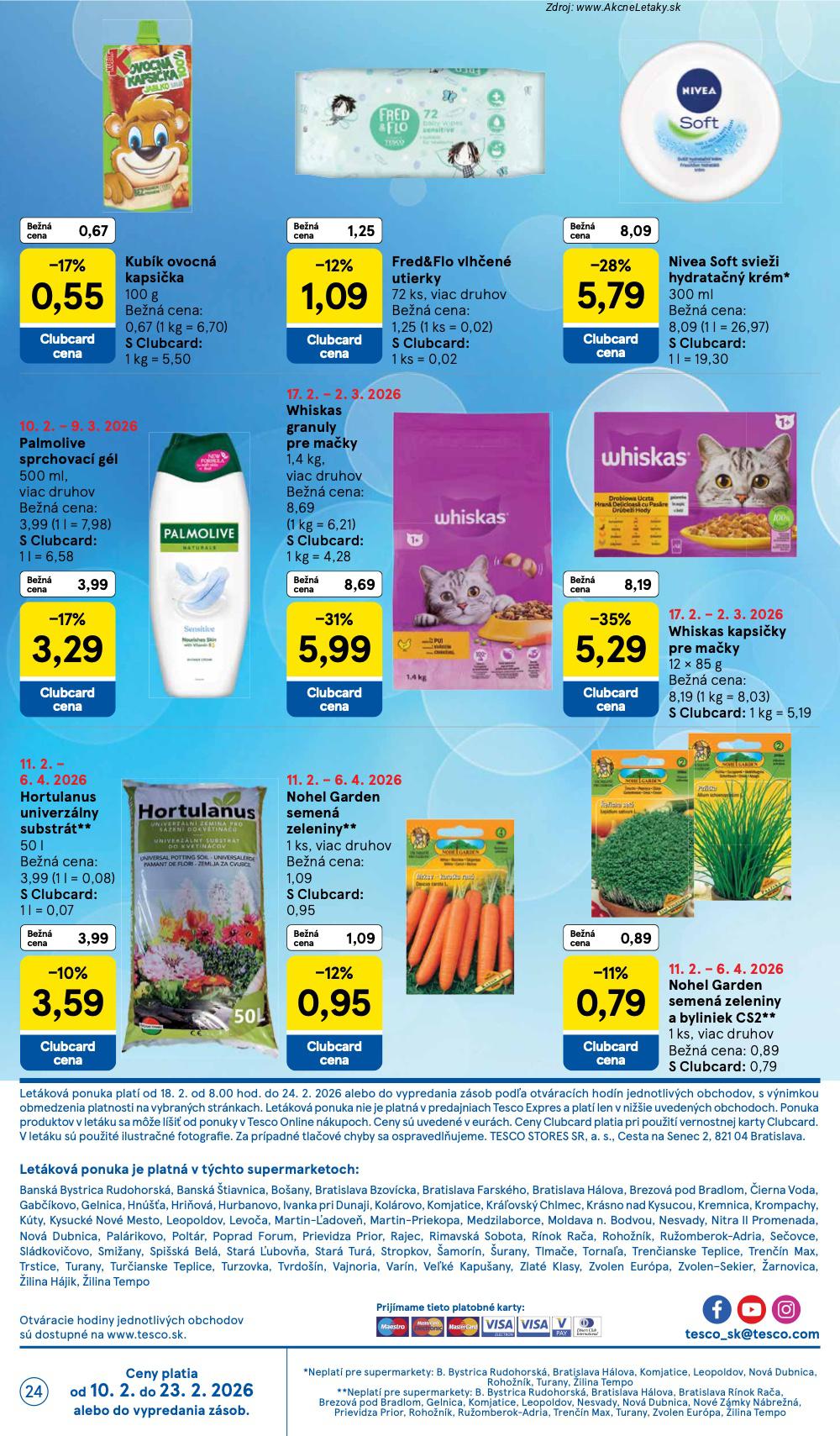 Leták Tesco (18. 2. - 24. 2. 2026) - strana 24 z 26