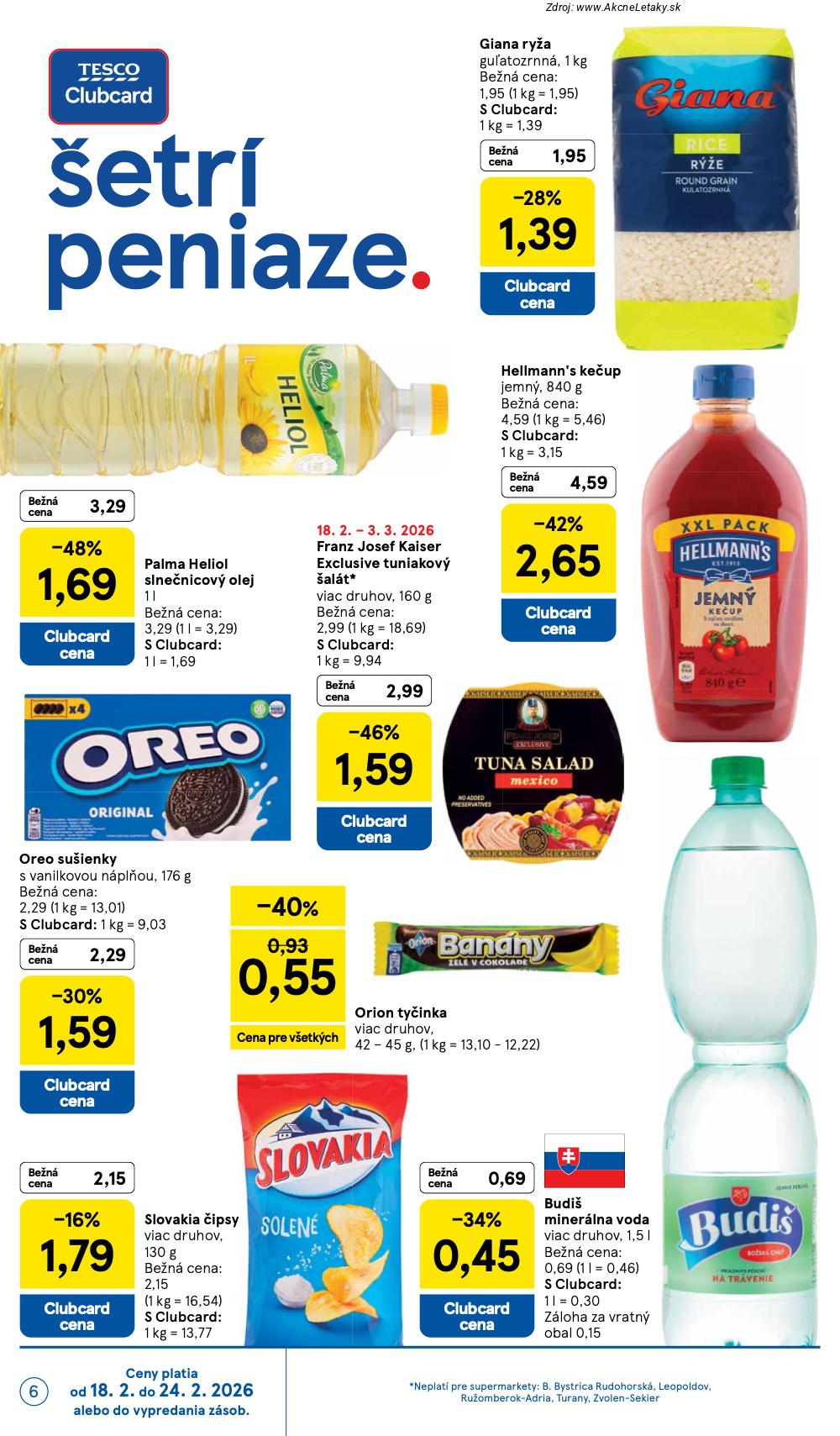 Leták Tesco (18. 2. - 24. 2. 2026) - strana 6 z 26