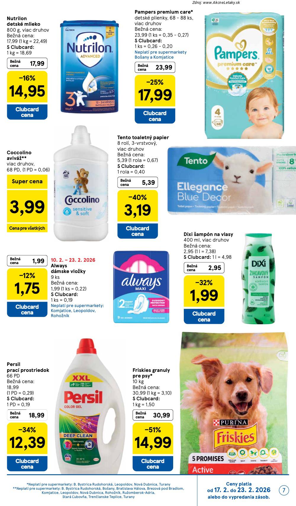 Leták Tesco (18. 2. - 24. 2. 2026) - strana 7 z 26