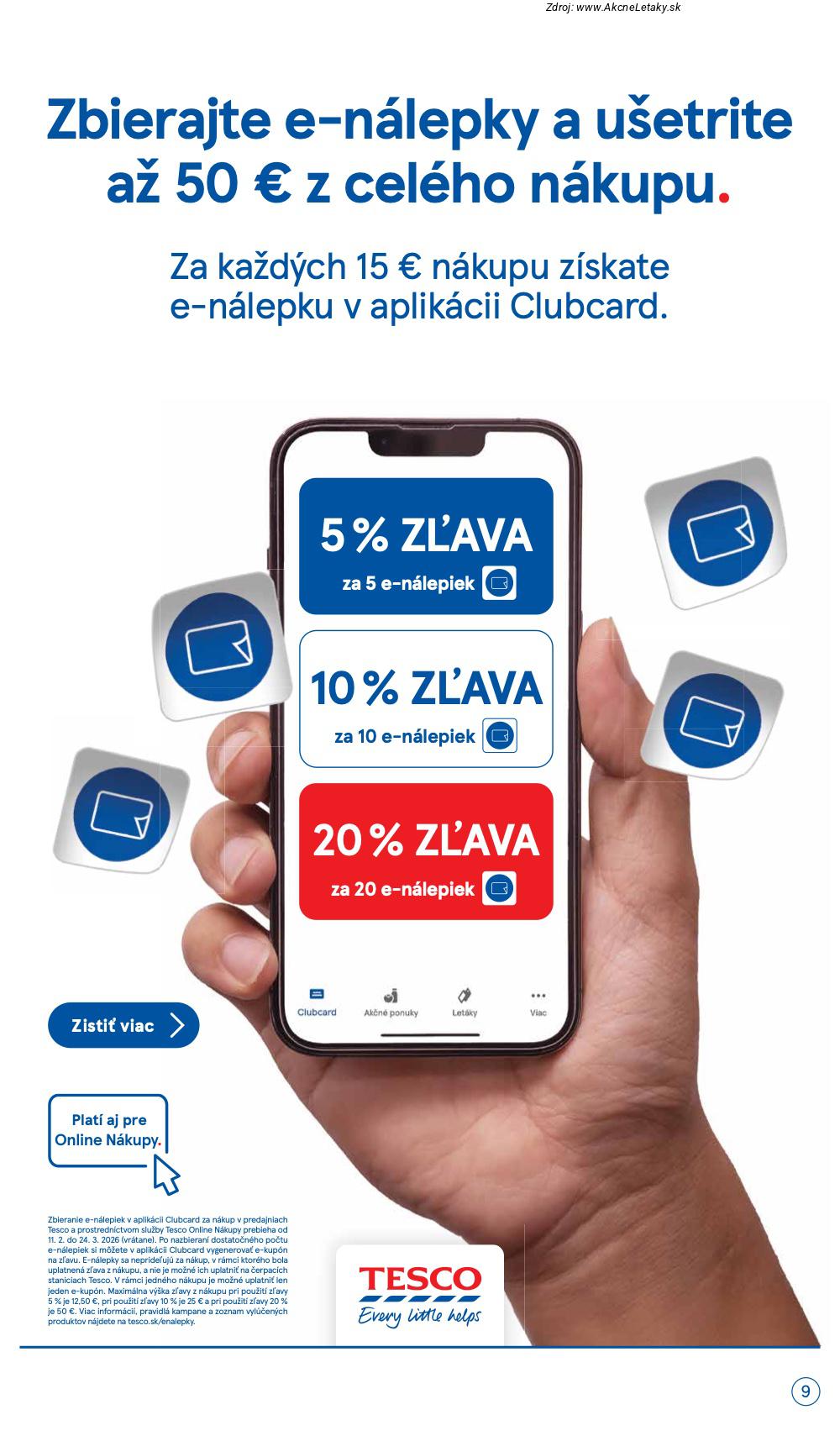 Leták Tesco (18. 2. - 24. 2. 2026) - strana 9 z 26