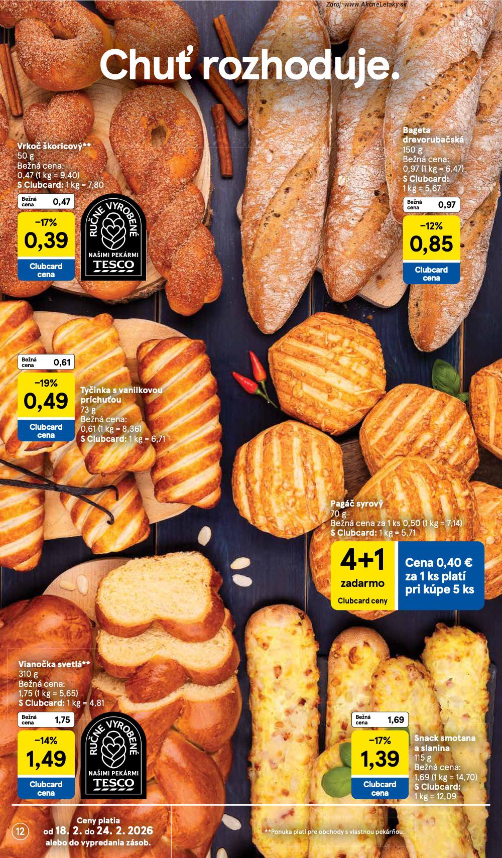 Leták Tesco (18. 2. - 24. 2. 2026) - strana 12 z 38