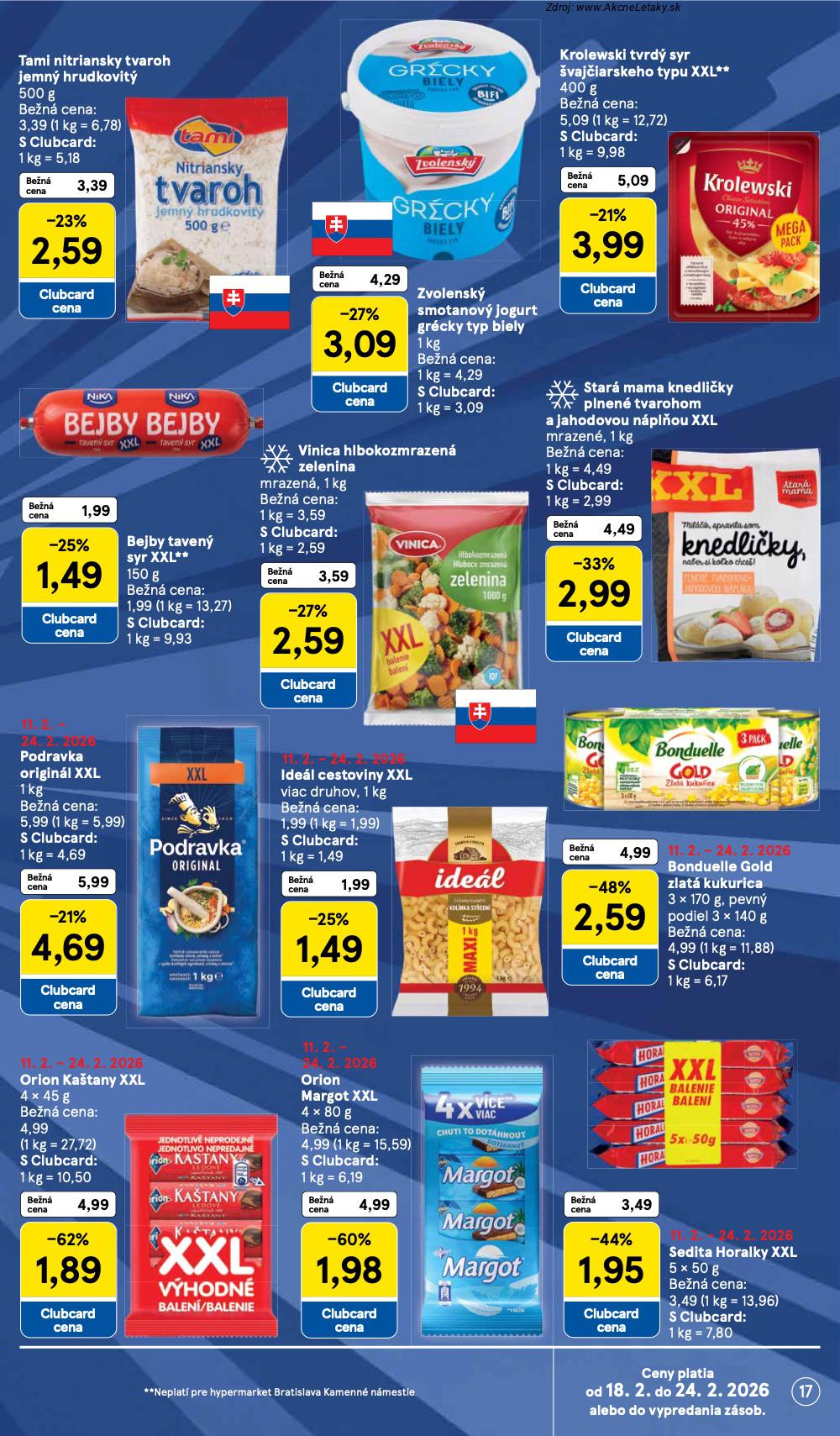 Leták Tesco (18. 2. - 24. 2. 2026) - strana 17 z 38