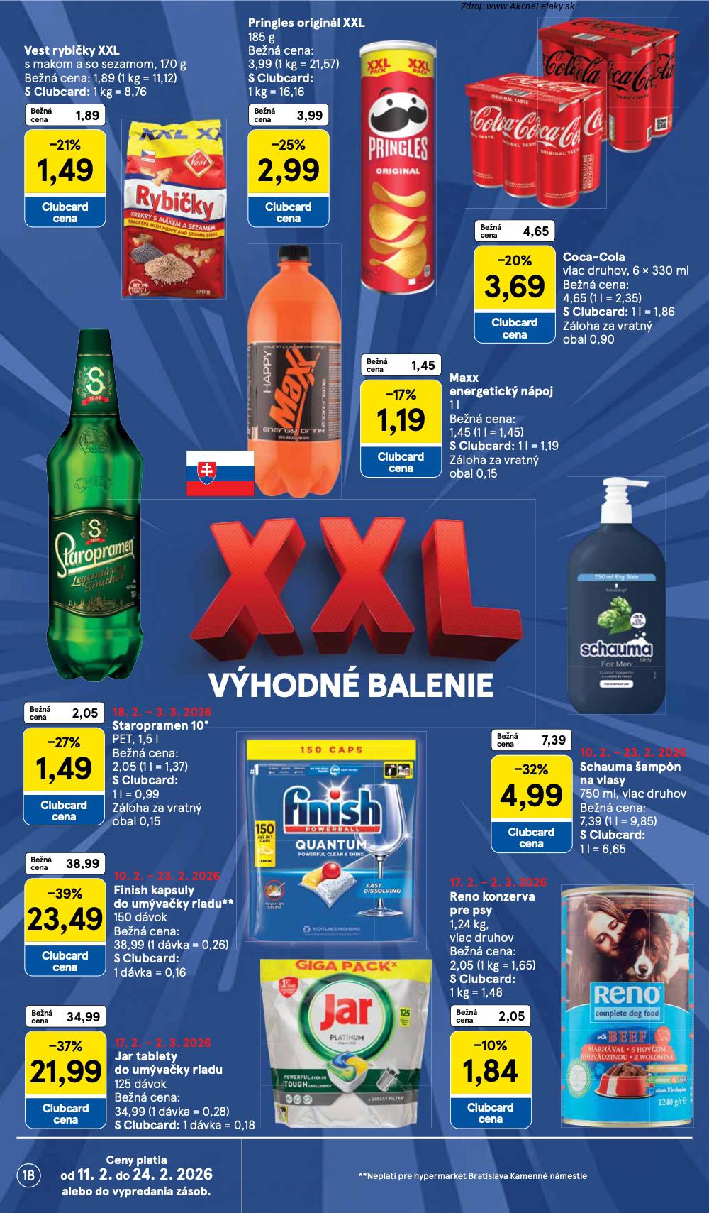 Leták Tesco (18. 2. - 24. 2. 2026) - strana 18 z 38