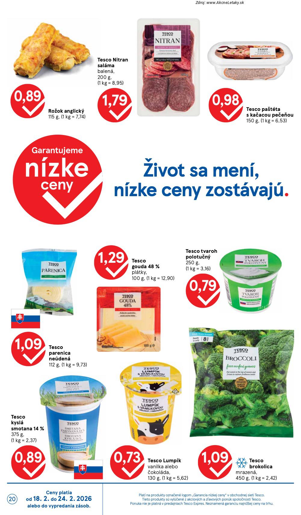 Leták Tesco (18. 2. - 24. 2. 2026) - strana 20 z 38