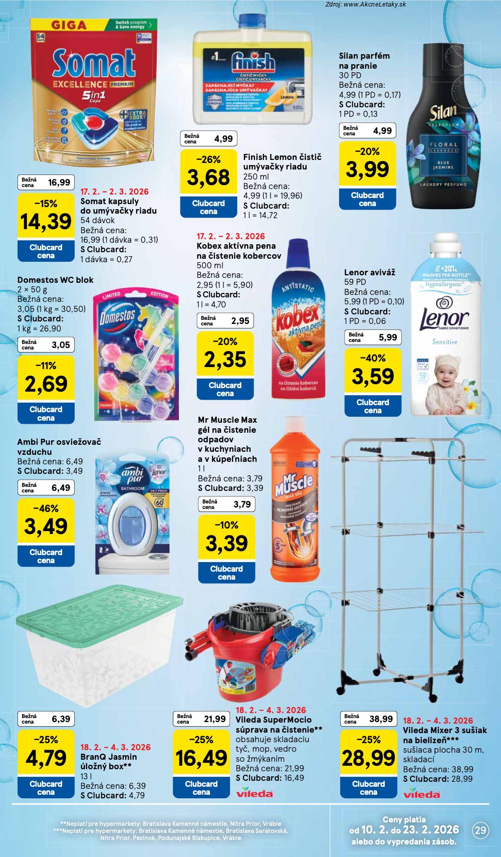 Leták Tesco (18. 2. - 24. 2. 2026) - strana 29 z 38