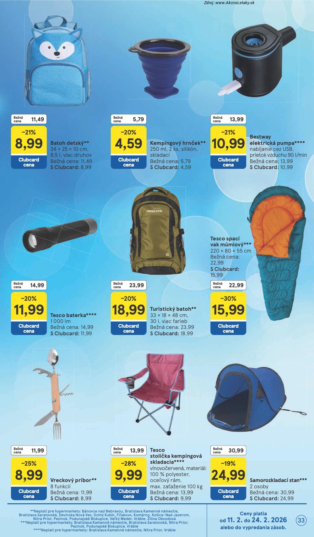 Leták Tesco (18. 2. - 24. 2. 2026) - strana 33 z 38