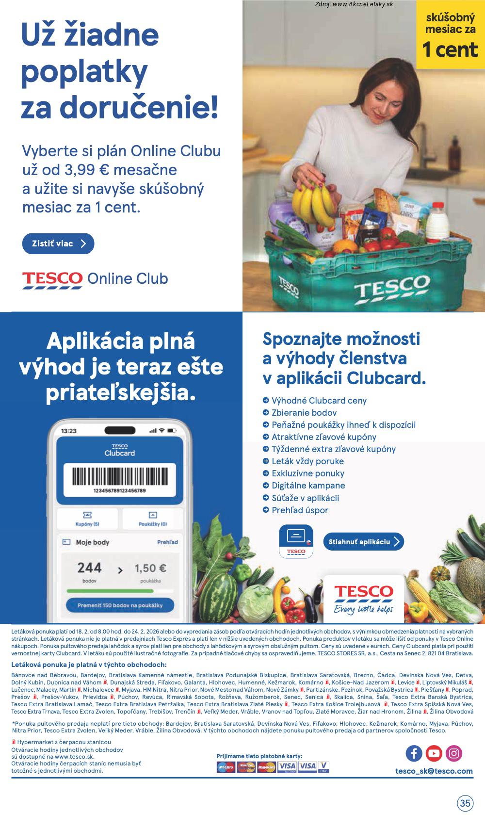 Leták Tesco (18. 2. - 24. 2. 2026) - strana 35 z 38