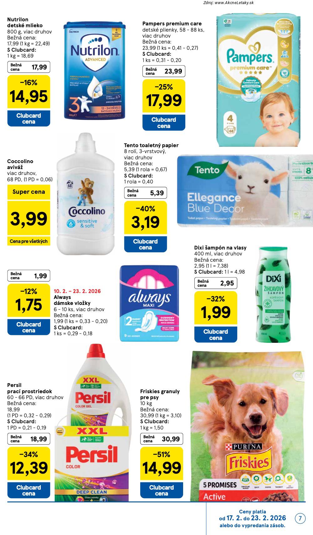Leták Tesco (18. 2. - 24. 2. 2026) - strana 7 z 38