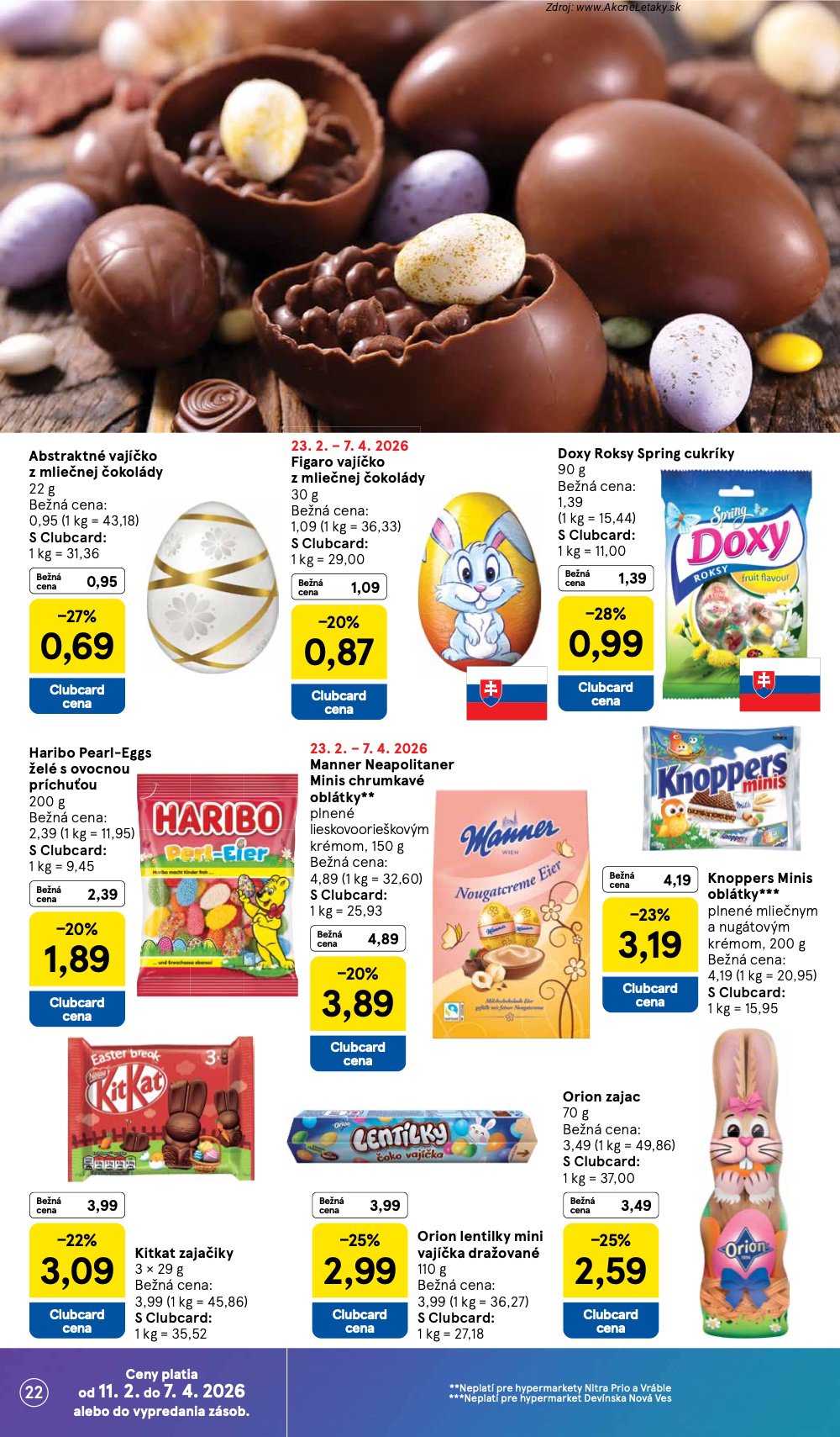 Leták Tesco (4. 3. - 10. 3. 2026) - strana 22 z 40