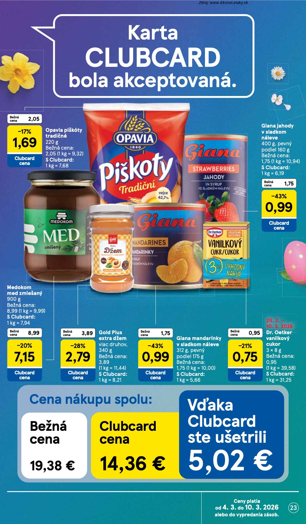 Leták Tesco (4. 3. - 10. 3. 2026) - strana 23 z 40
