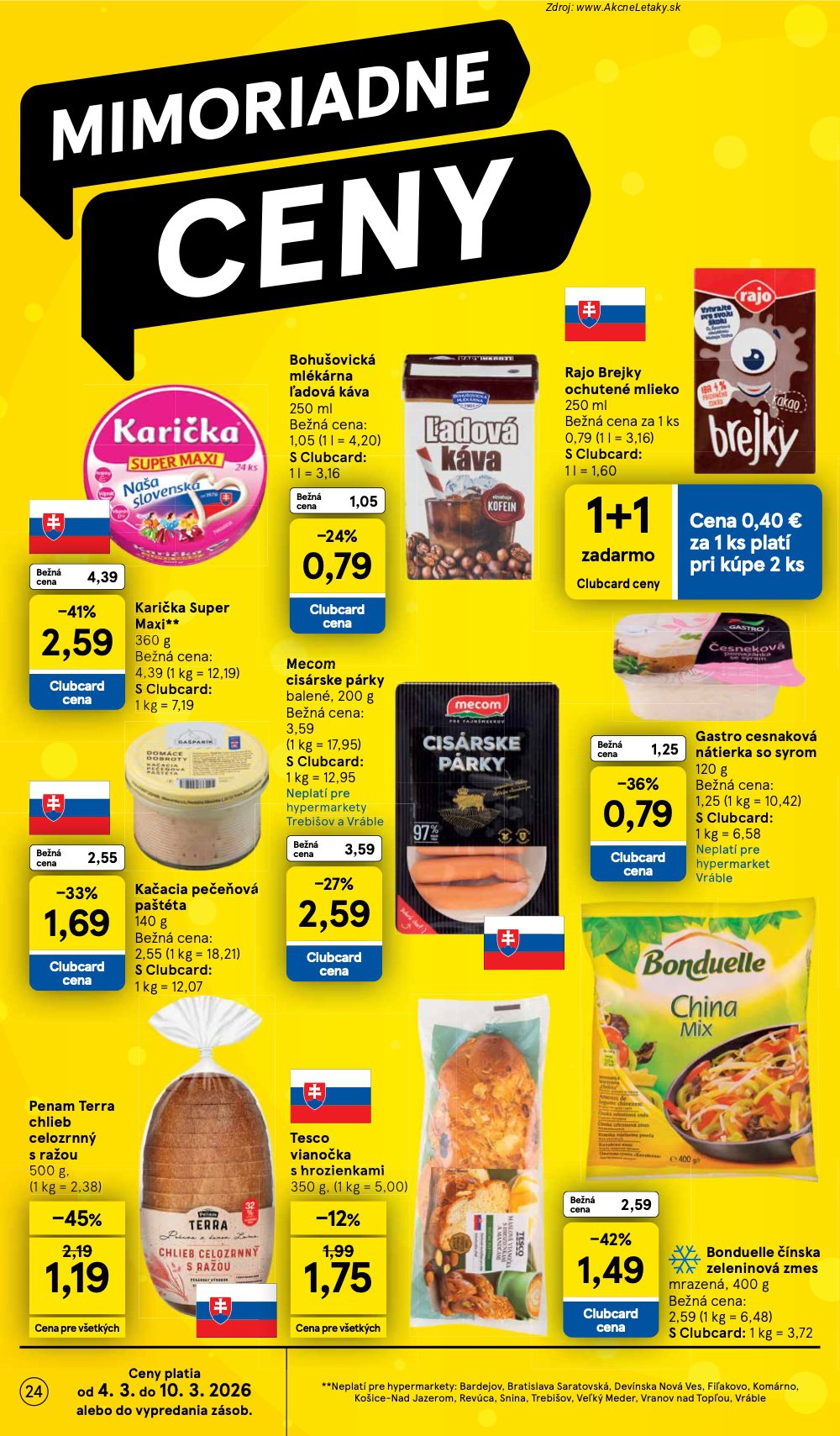 Leták Tesco (4. 3. - 10. 3. 2026) - strana 24 z 40