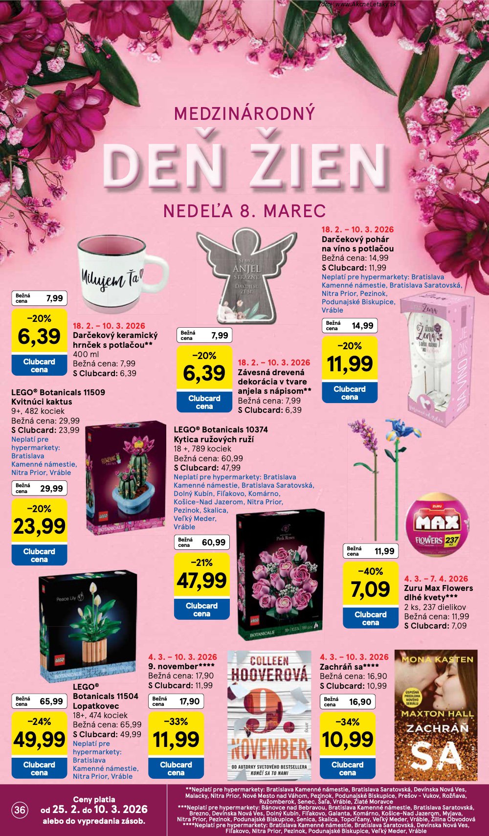 Leták Tesco (4. 3. - 10. 3. 2026) - strana 36 z 40