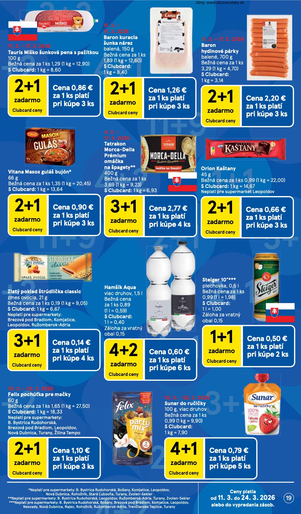 Leták Tesco (11. 3. - 17. 3. 2026) - strana 19 z 30