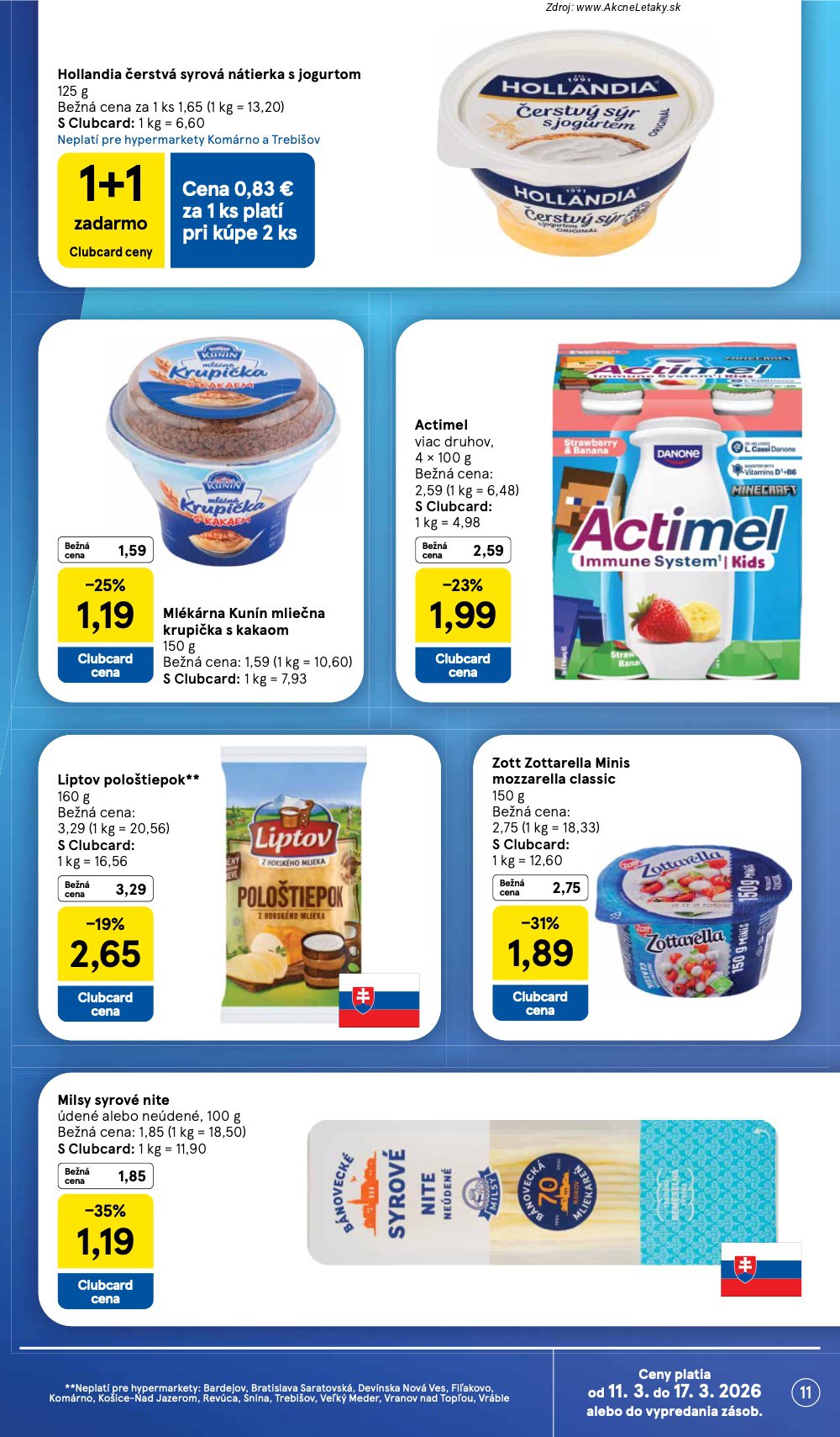 Leták Tesco (11. 3. - 17. 3. 2026) - strana 11 z 48