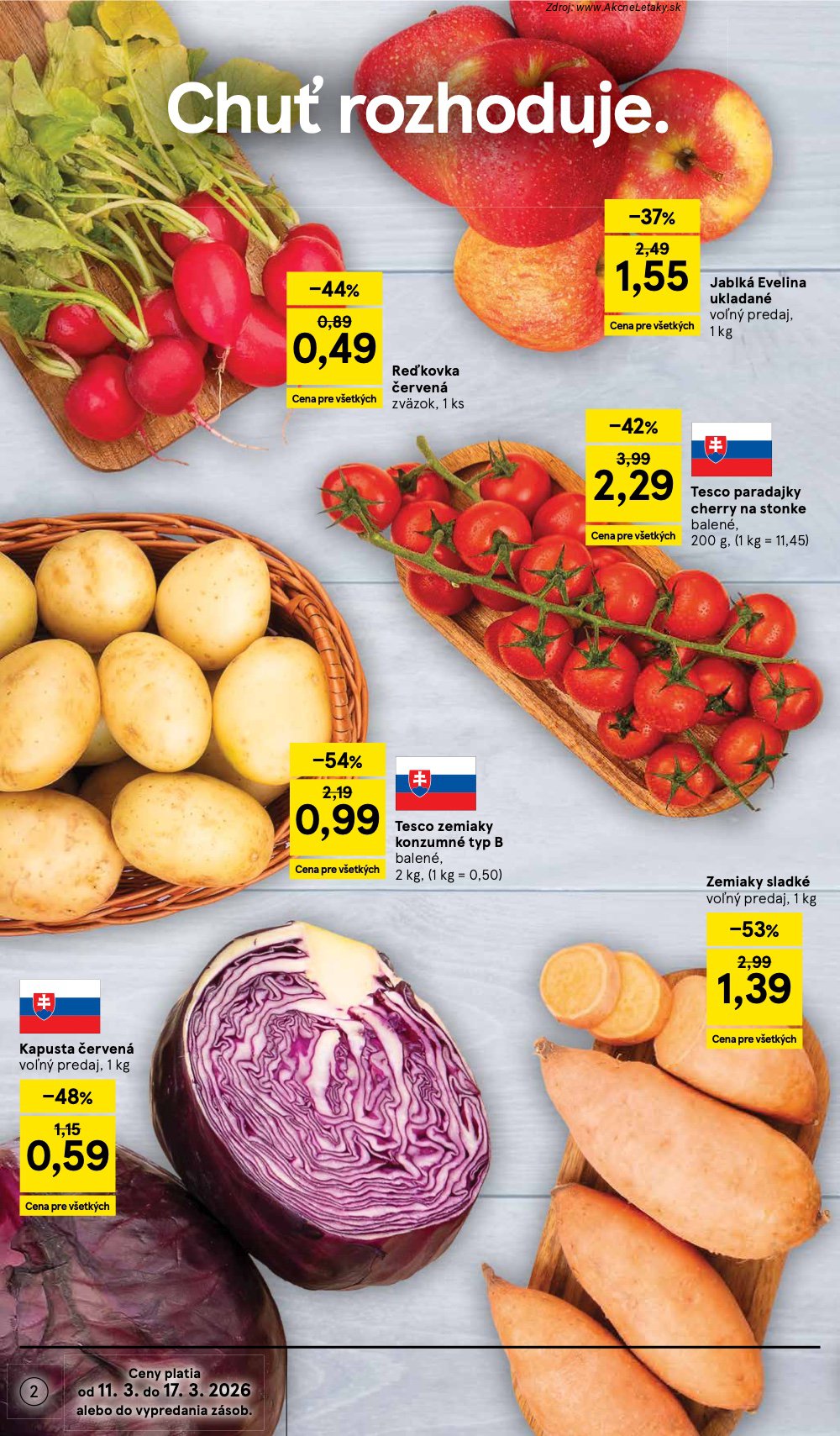 Leták Tesco (11. 3. - 17. 3. 2026) - strana 2 z 48