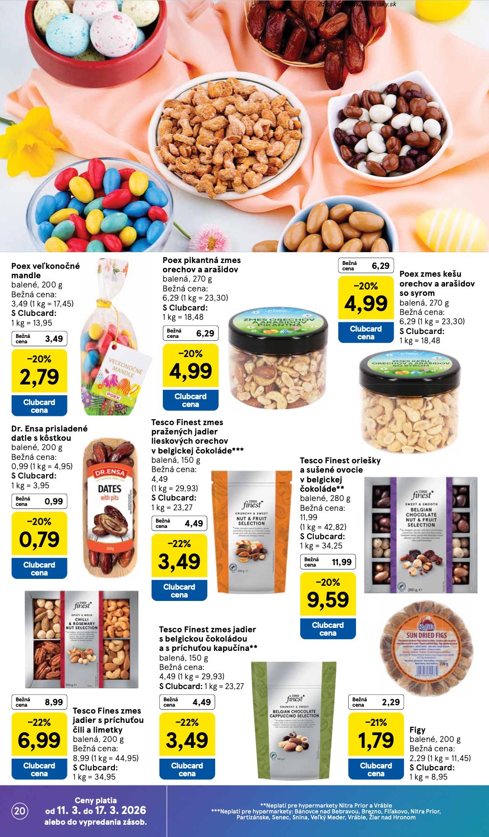 Leták Tesco (11. 3. - 17. 3. 2026) - strana 20 z 48