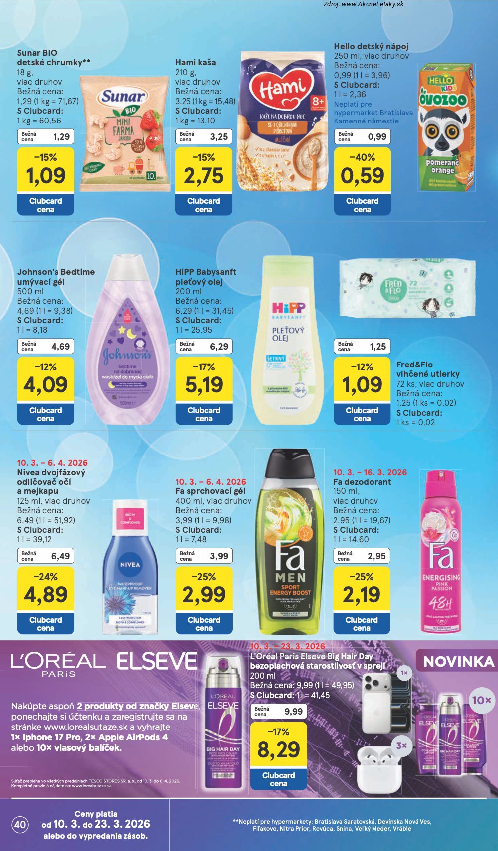 Leták Tesco - strana 40