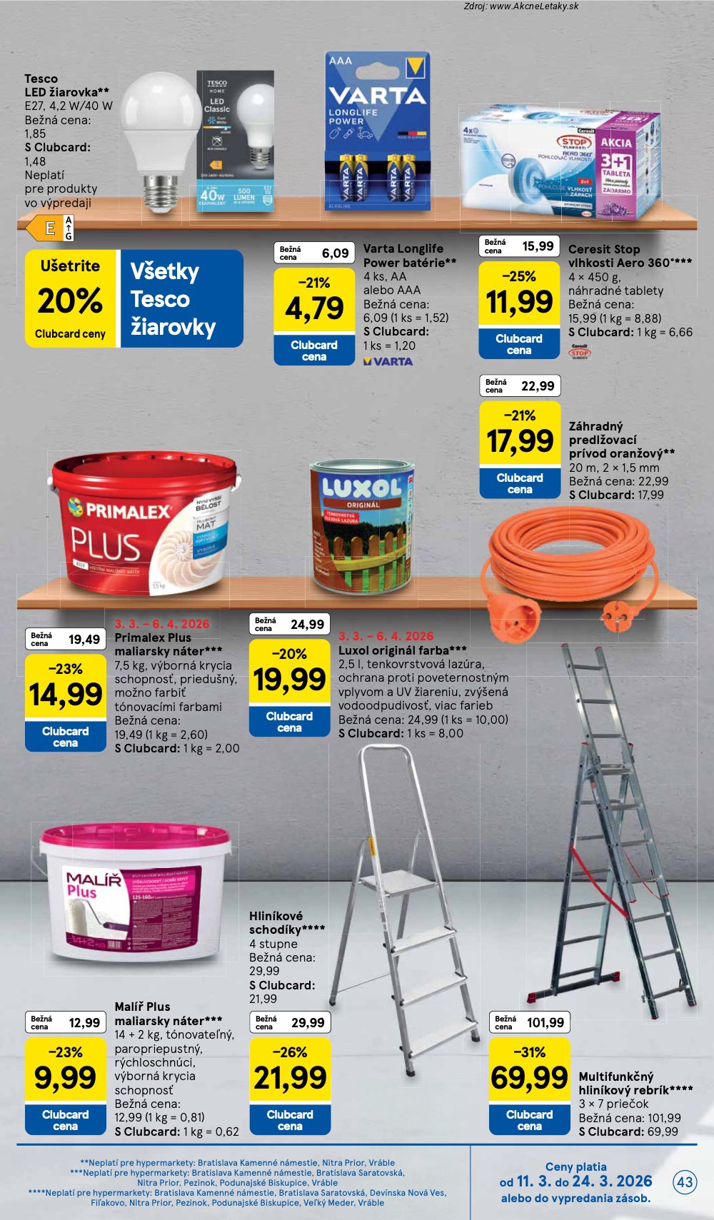 Leták Tesco - strana 43