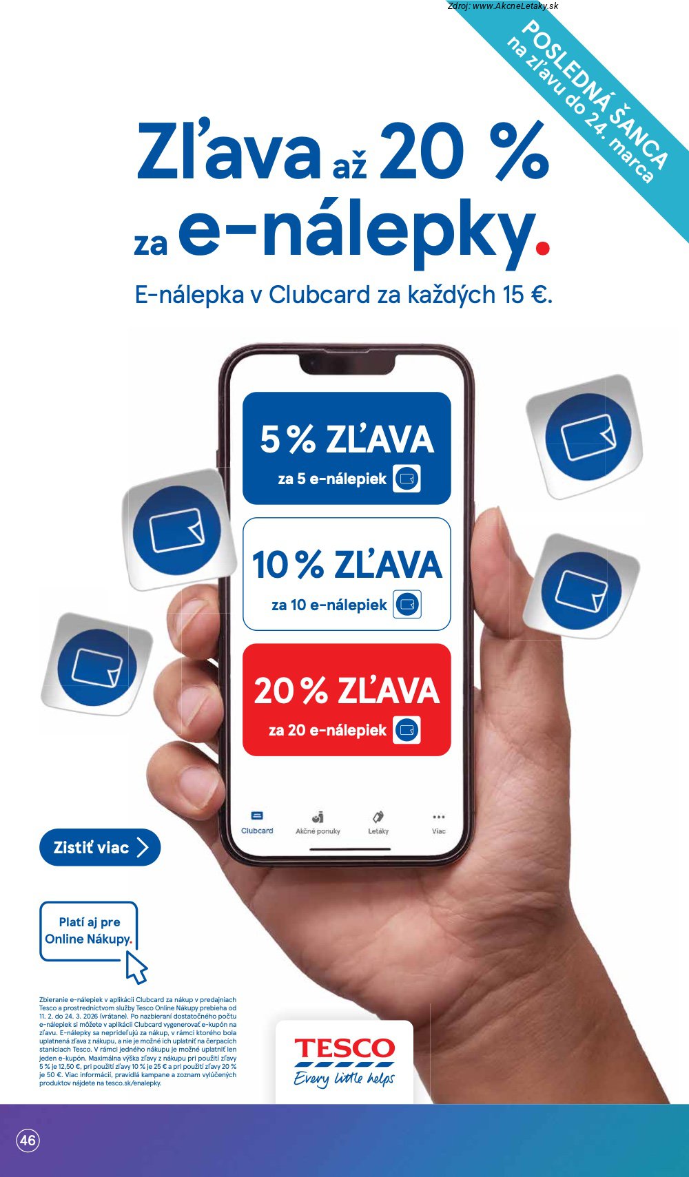 Leták Tesco - strana 46