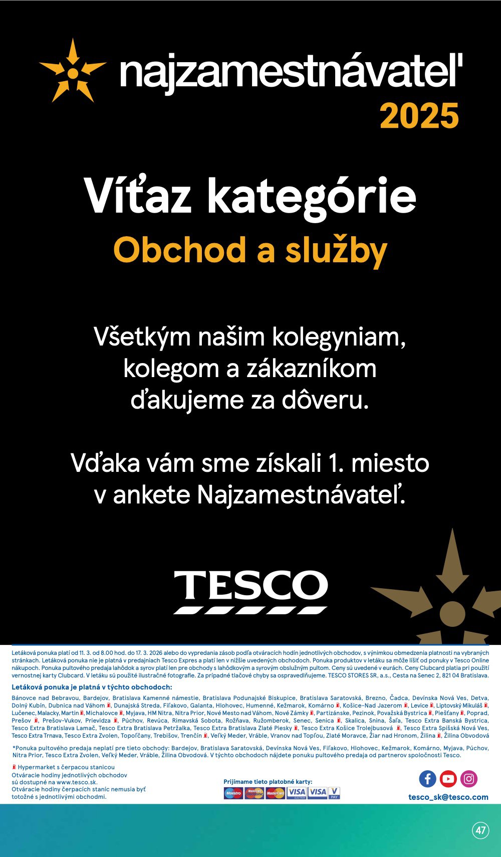 Leták Tesco - strana 47