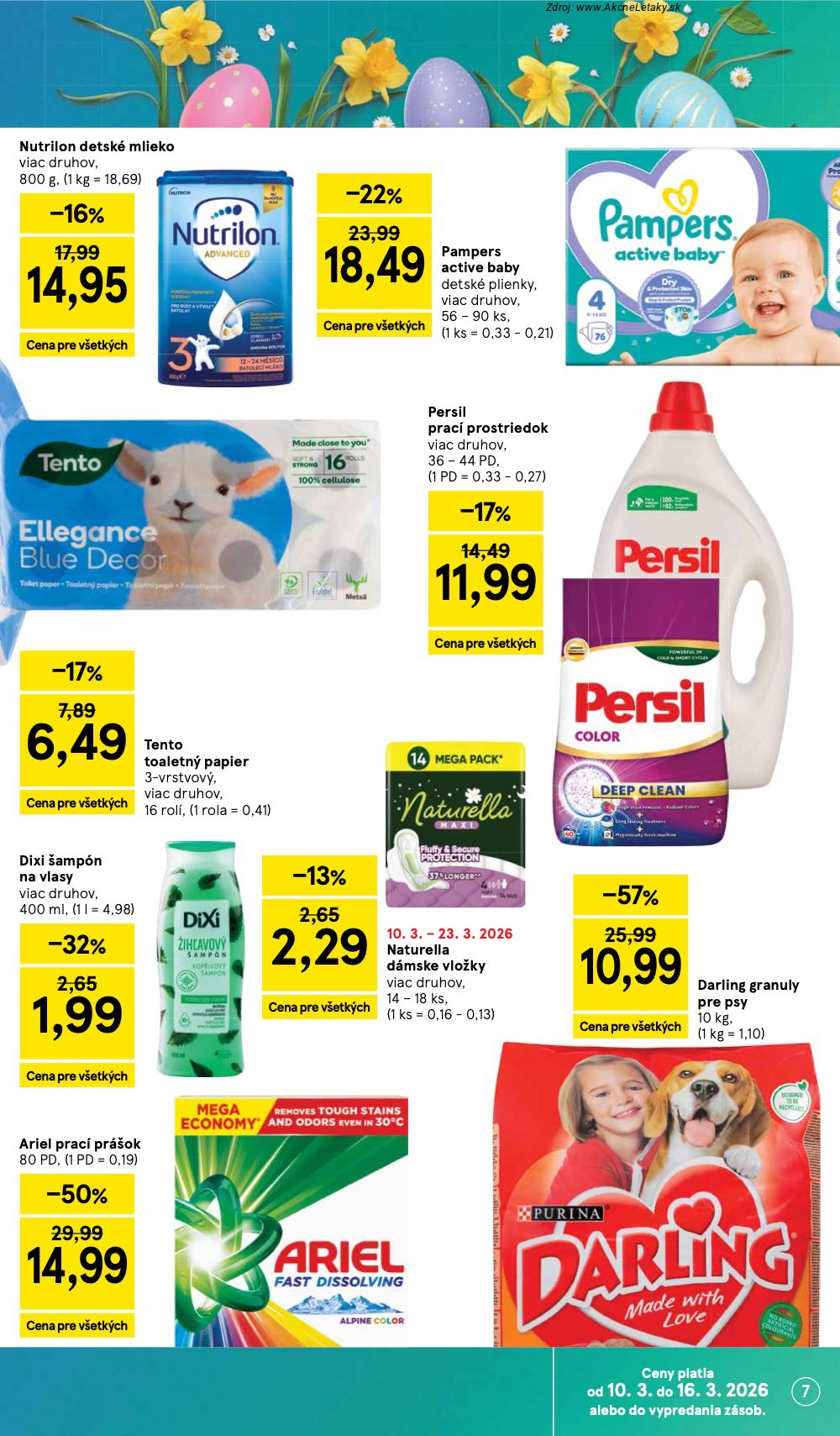Leták Tesco (11. 3. - 17. 3. 2026) - strana 7 z 48
