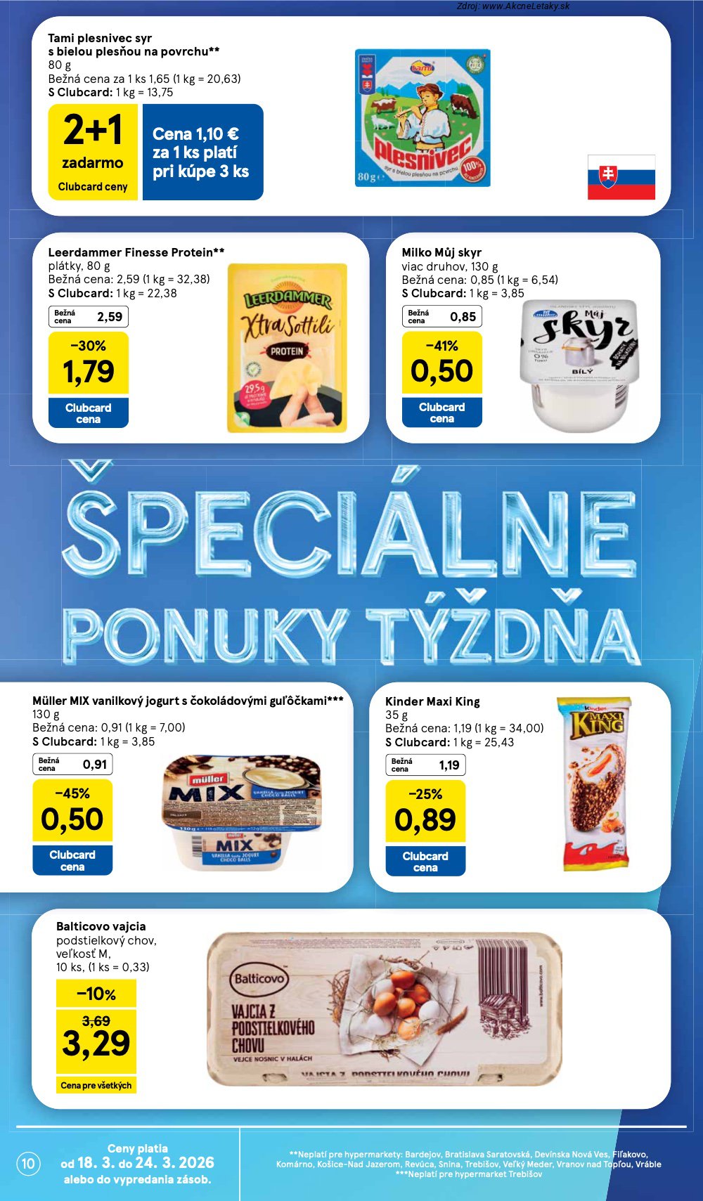 Leták Tesco (18. 3. - 24. 3. 2026) - strana 10 z 49