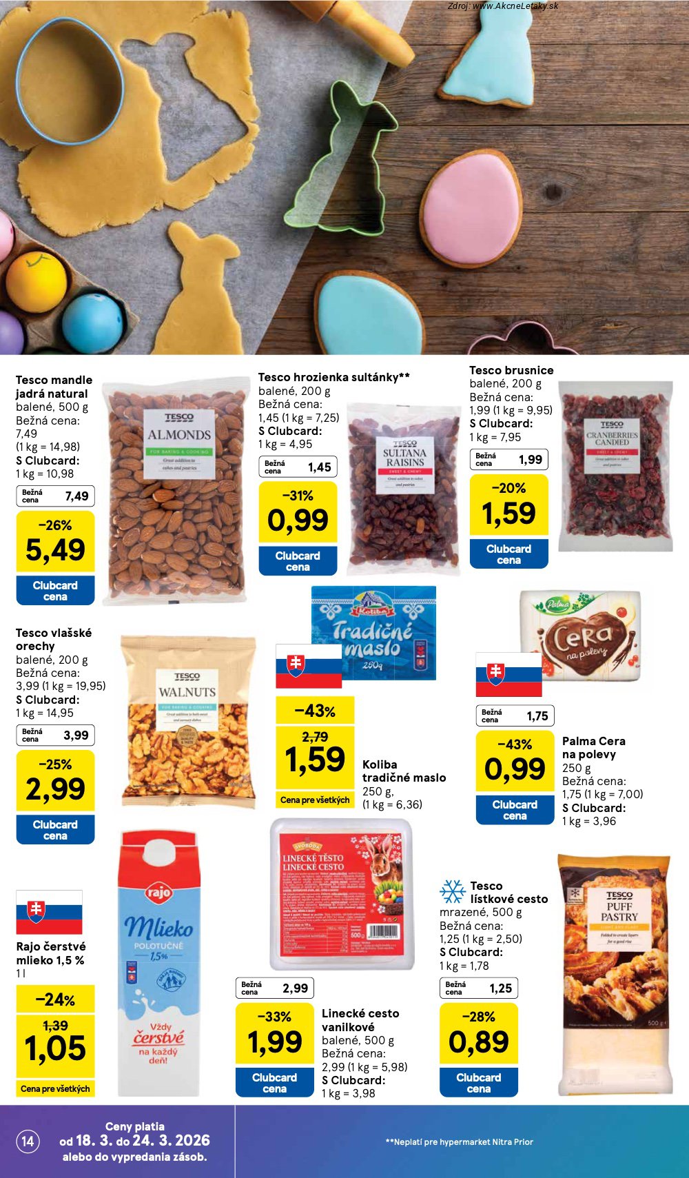 Leták Tesco (18. 3. - 24. 3. 2026) - strana 14 z 49