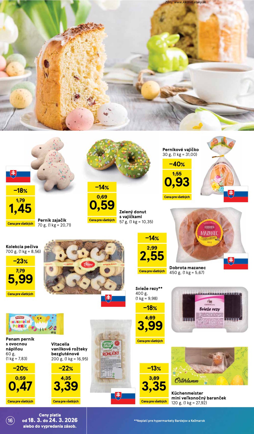 Leták Tesco (18. 3. - 24. 3. 2026) - strana 16 z 49